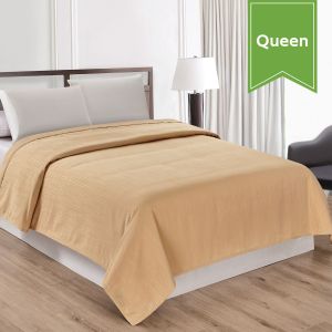Water Streams Top Sheet Queen 94x96 Caramel