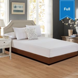 Fitted Box Spring Wrap 54 x 80 + 10.50 Full Brown