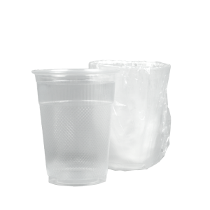 Individually Wrapped Clear Disposable Plastic Cold Cups 1000/Case 