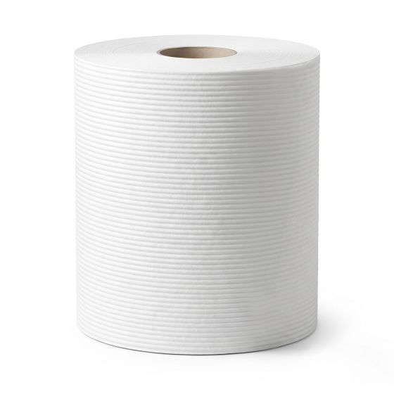 8" Hard-Wound Paper Towels, 700ft/Roll, 6 Rolls/Case