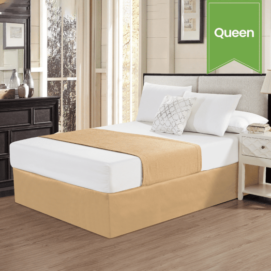 Bed Scarf Queen Latte 26 x 94