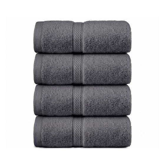 Mikado Hand Towels Charcoal Gray 16x27 3 lbs