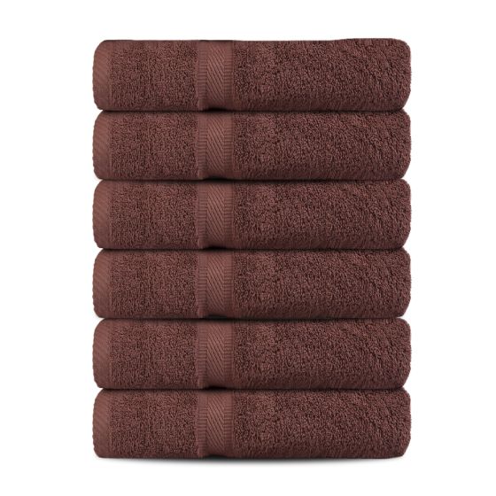 Pack of 6 Hand Towels - Sequoia