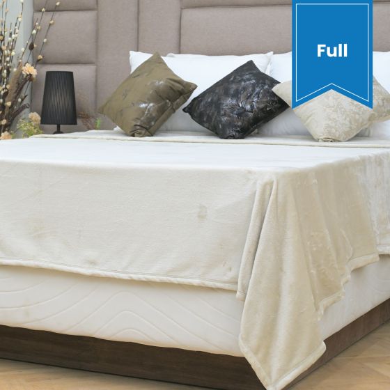 Ryotei Micro Fleece Soft Blanket 84x90 Full 