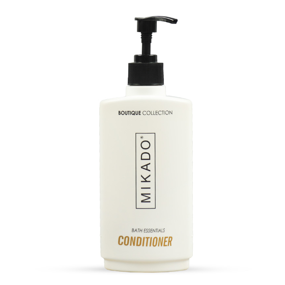 Refillable Conditioner White Pump Bottle 360 ml 20 Bottles / Case