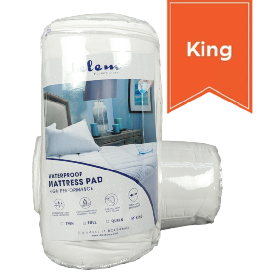 Belem Waterproof Mattress Pad King Single Piece