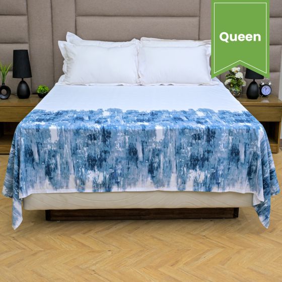 Urban Abstract Microfiber Top Sheet Queen 94x96