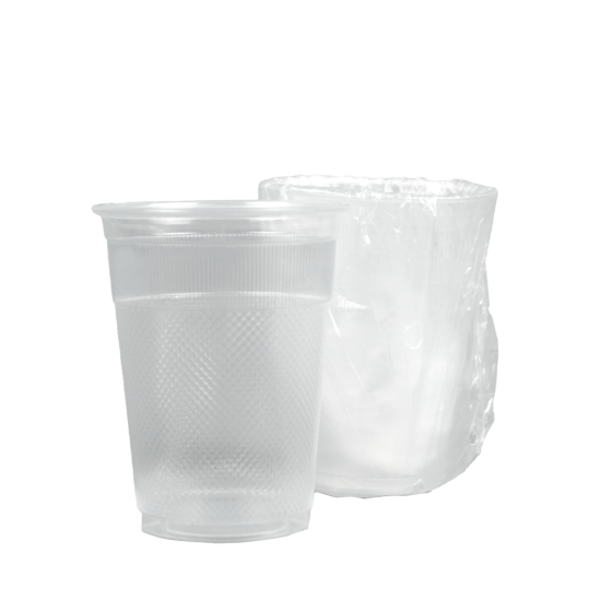 Individually Wrapped Clear Disposable Plastic Cold Cups 1000/Case 