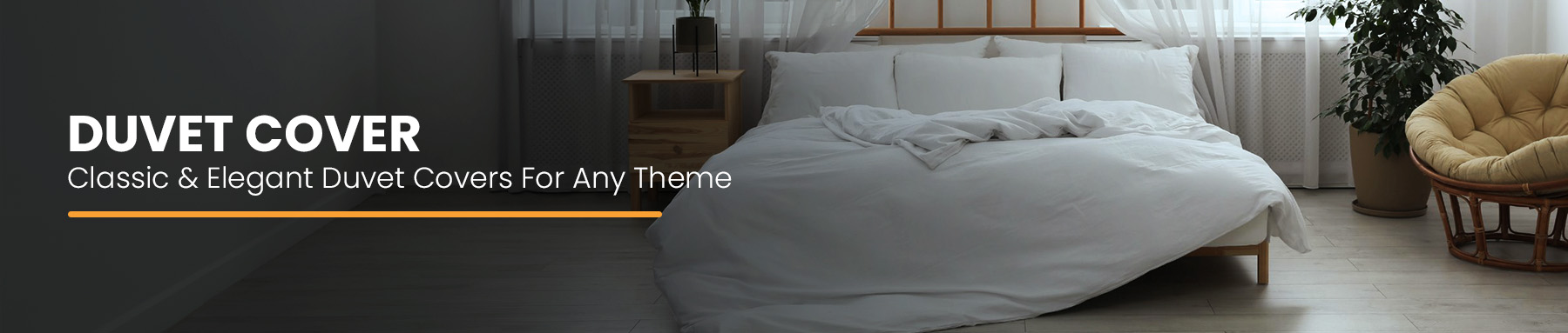 Belem Duvet Cover Solid White | Wholesale