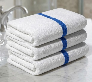 Center Stripe Spa Towel