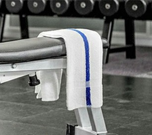 Centre Stripe Towels