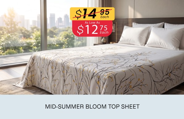 Mid summer Bloom Top Sheet