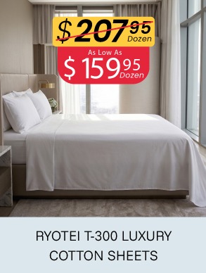 Ryotei T-300 Luxury Cotton Sheets