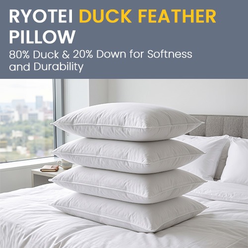 Ryotei Duck Feather Pillows