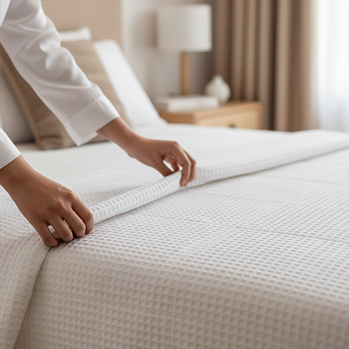 Cotton Waffle Blankets