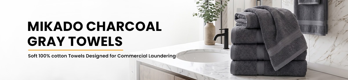 Charcoal Grey Towels | Wholesale